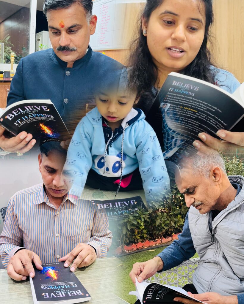 Collage of people reading “Believe It or Not, But It Happens”