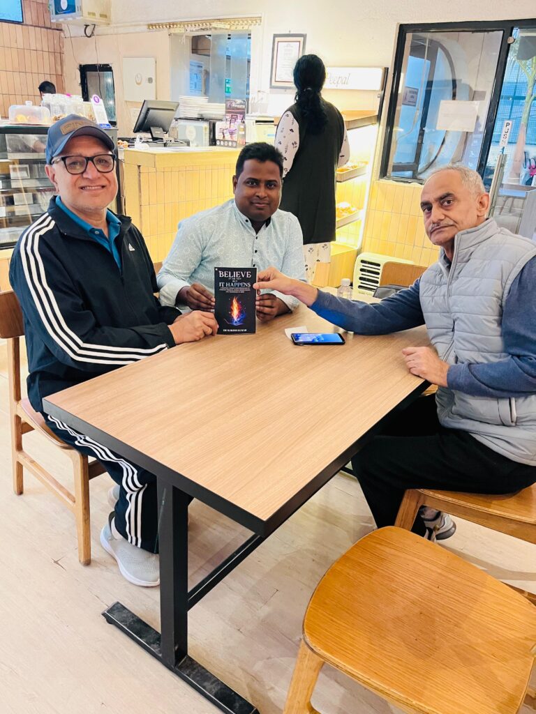 Dr Subodh Kumar handed over his book “Believe It or Not, But It Happens” to Sh. D.P. Singh ji (ACP Retd., Delhi Police) and Sh. Raj Singh ji (ACP Retd., Delhi Police) — two remarkable officers who have served with integrity and dedication.