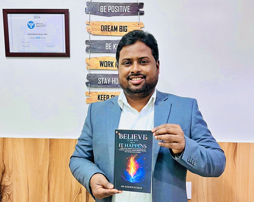 Dr Subodh Kumar - Author of Book - Believe It Or Not But It Happens