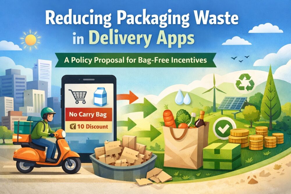 Reducing Packaging Waste in Delivery Apps - A Policy Proposal for Bag-Free Incentives